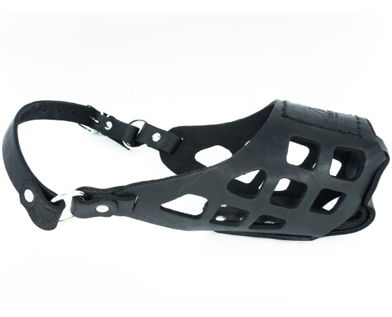 Botnita pentru Malinois confectionata din piele naturala