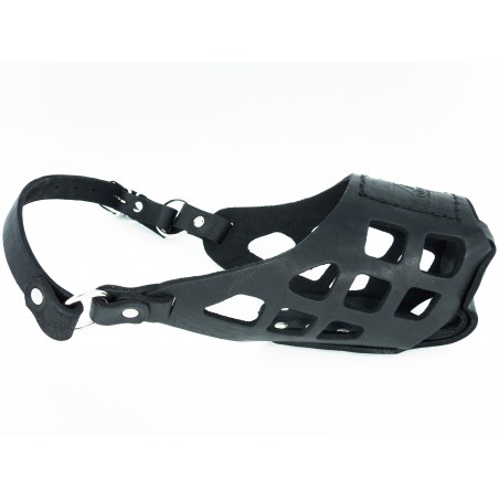 Botnita pentru Malinois confectionata din piele naturala