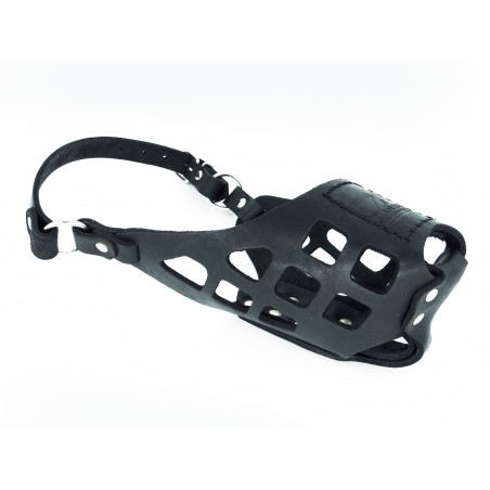 Botnita pentru Malinois confectionata din piele naturala