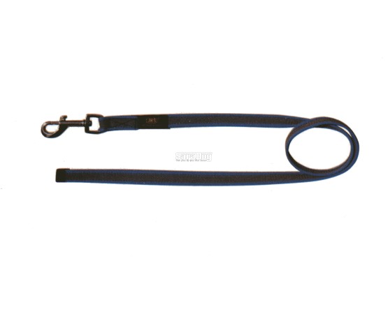 Lesa pentru caini confectionata din bumbac cu insertie de cauciuc