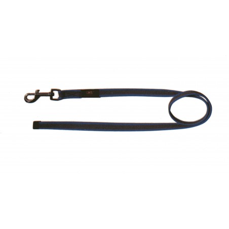 Lesa pentru caini confectionata din bumbac cu insertie de cauciuc