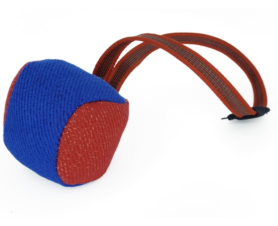 Minge din material francez cu magnet , pentru dresaj canin