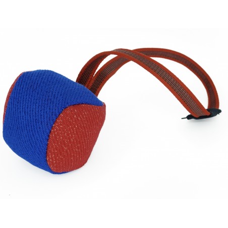 Minge din material francez cu magnet , pentru dresaj canin