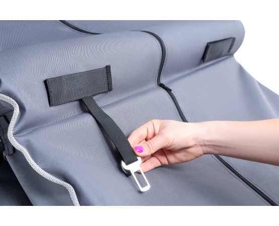 Husa de protectie bancheta spate auto caini Lux