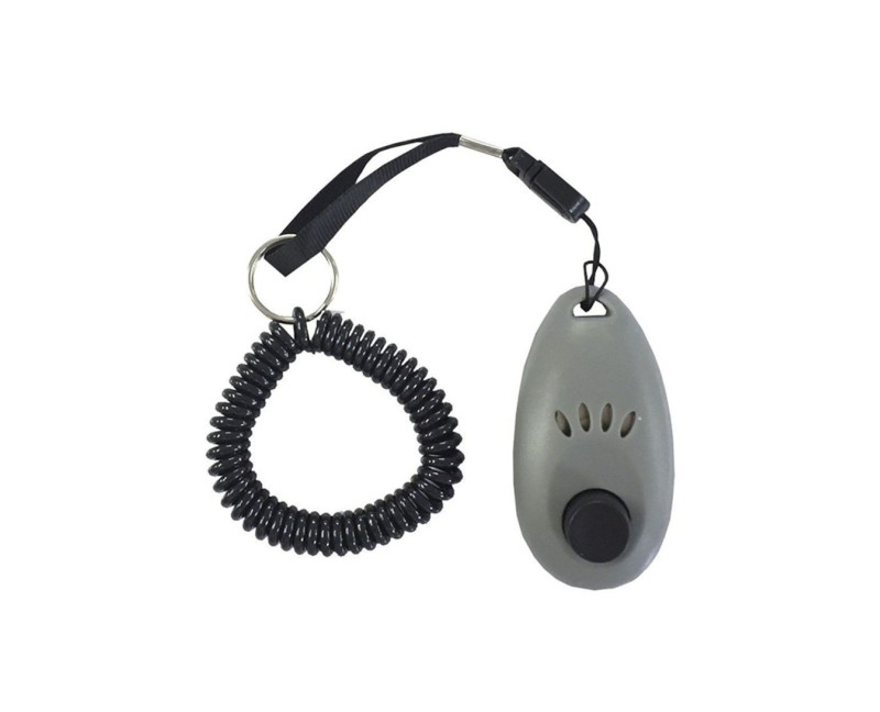 Clicker cu bratara pentru dresaj canin