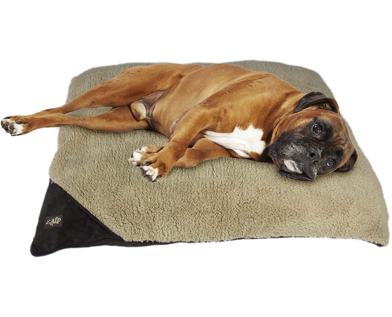 Saltea tip perna PillowLambsWool pentru caini