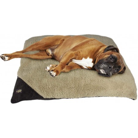 Saltea tip perna PillowLambsWool pentru caini