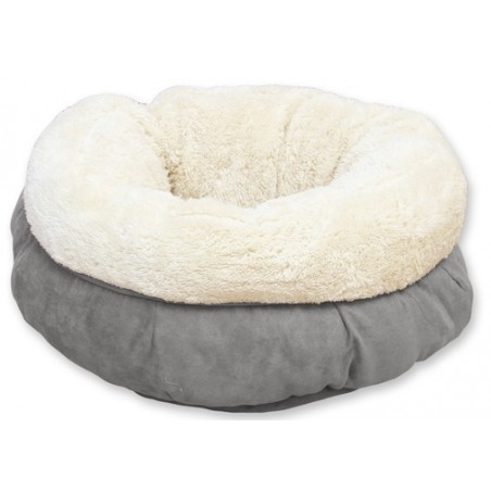 Pat pentru caini si pisici LambsWool Donut Bed