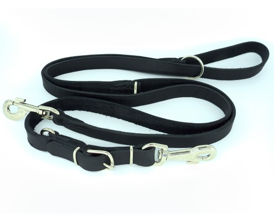 Lesa reglabila de politie pentru caini