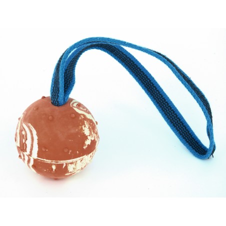 Minge pentru dresaj canin din cauciuc cu banda antialunecare