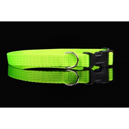 Zgarda textila reglabila pentru caini puppy