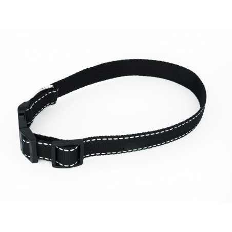 Zgarda textila reglabila reflectorizanta pentru caini