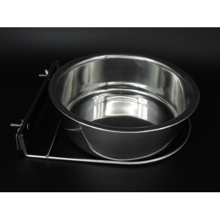 Castron pentru caini prevazut cu suport de prindere