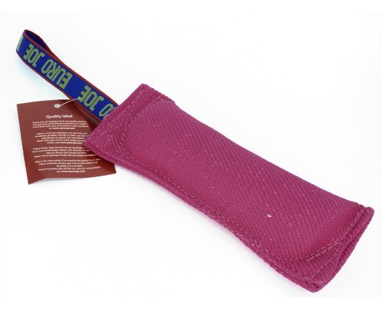 Tug roz hard pentru dresaj canin din material francez Euro Joe