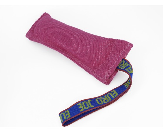 Tug dresaj canin roz hard din material francez Euro Joe