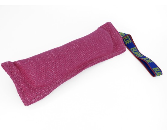 Tug dresaj canin roz hard din material francez Euro Joe