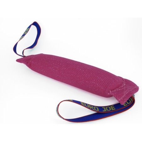 Tug roz din material francez pentru dresaj canin Euro Joe