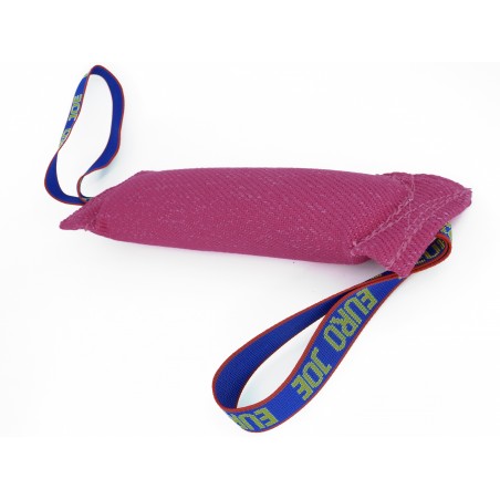 Tug roz din material francez pentru dresaj canin Euro Joe