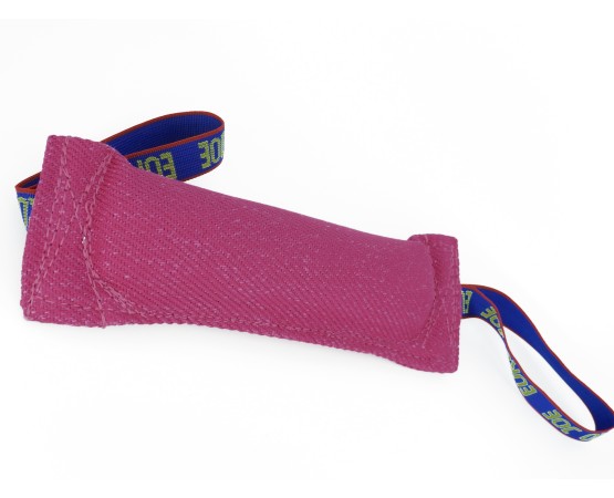 Tug roz din material francez pentru dresaj canin Euro Joe
