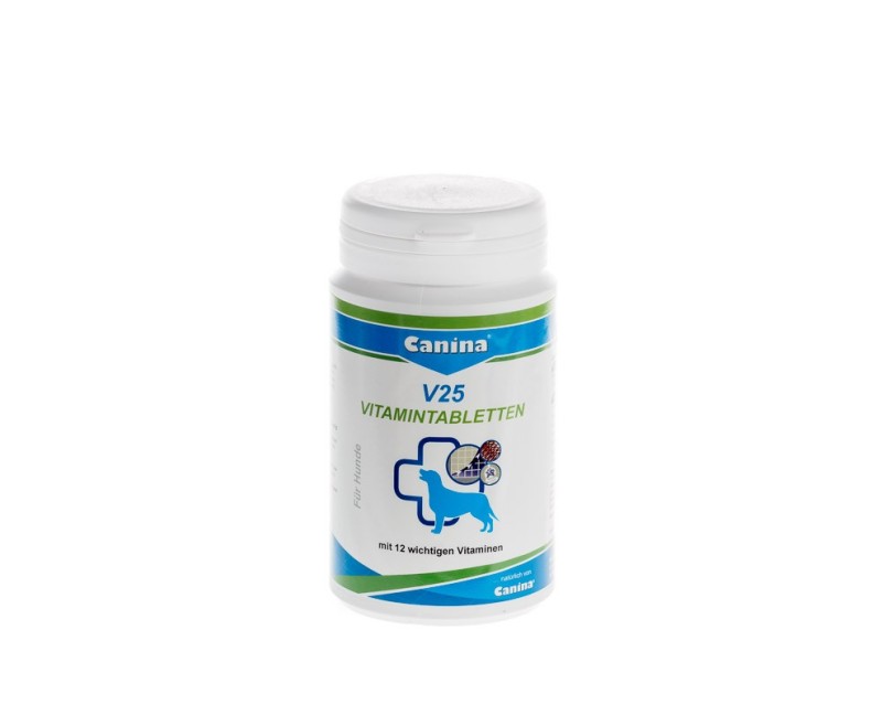 Supliment vitamine caini V25 tablete 200 gr