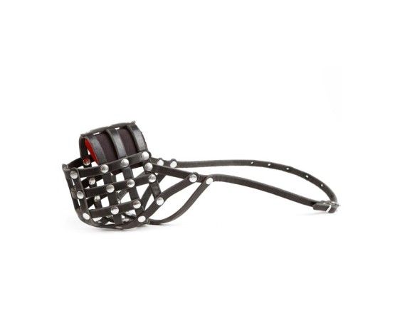 Botnita din piele naturala pentru Rottweiler