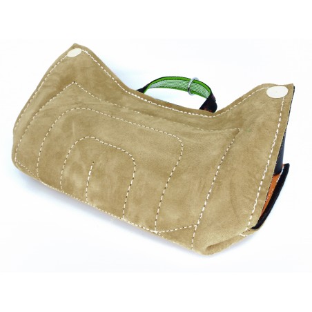 Perna de muscatura pentru dresaj canin , din piele naturala
