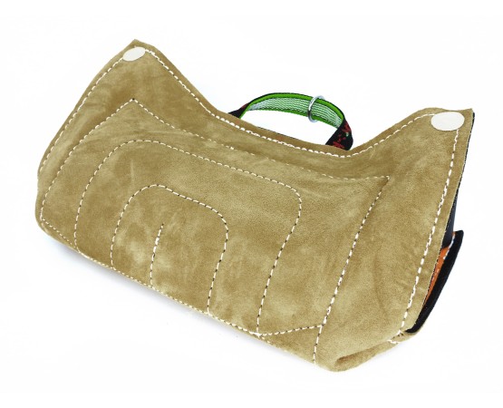 Perna de muscatura pentru dresaj canin , din piele naturala