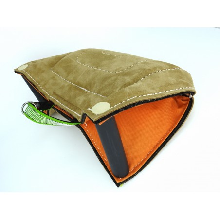 Perna de muscatura pentru dresaj canin , din piele naturala