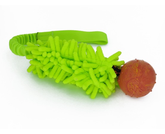 Tug puppy microfibra prevazut cu expander si minge