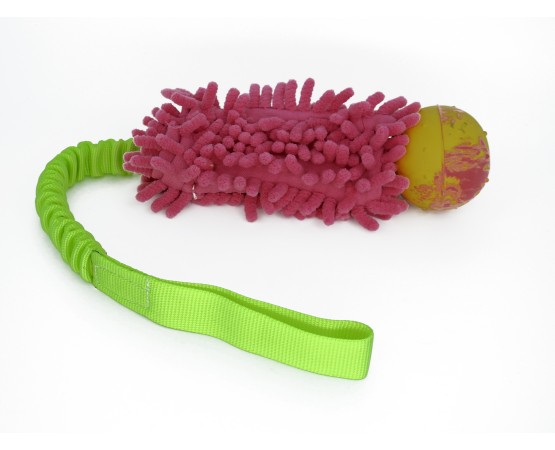 Tug puppy microfibra prevazut cu expander si minge