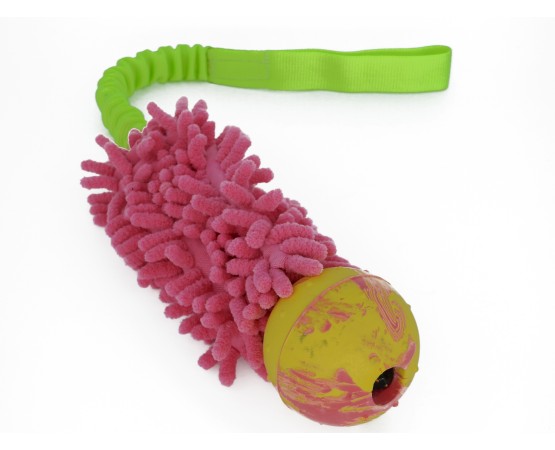 Tug puppy microfibra prevazut cu expander si minge