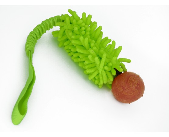 Tug puppy microfibra prevazut cu expander si minge