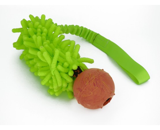 Tug puppy microfibra prevazut cu expander si minge