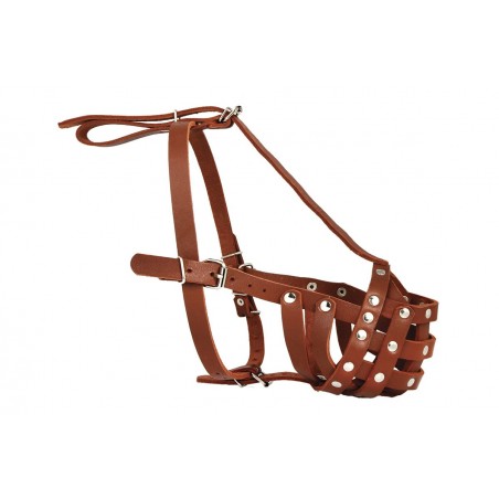 Botnita din piele pentru Boxer talie mica