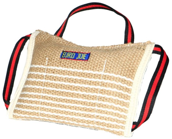 Perna profesionala de muscatura pentru dresaj canin iuta soft Euro Joe