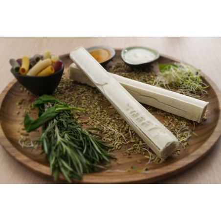 Os de ros Rawhide Braaaf pentru caini 320 gr / 2 buc x 25 cm