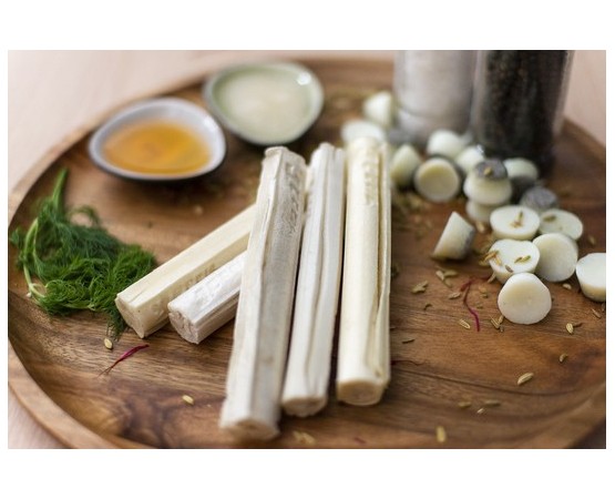 Os de ros Rawhide Braaaf pentru caini 320 gr / 2 buc x 25 cm