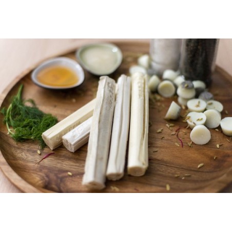 Os de ros Rawhide Braaaf pentru caini 320 gr / 2 buc x 25 cm