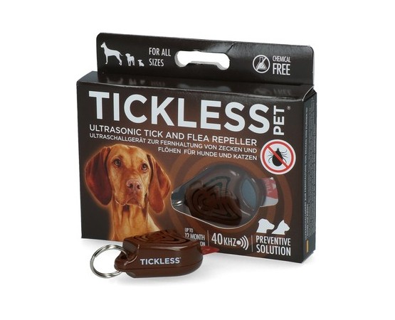 Dispozitiv anticapuse Tickless maro protectie 12 luni