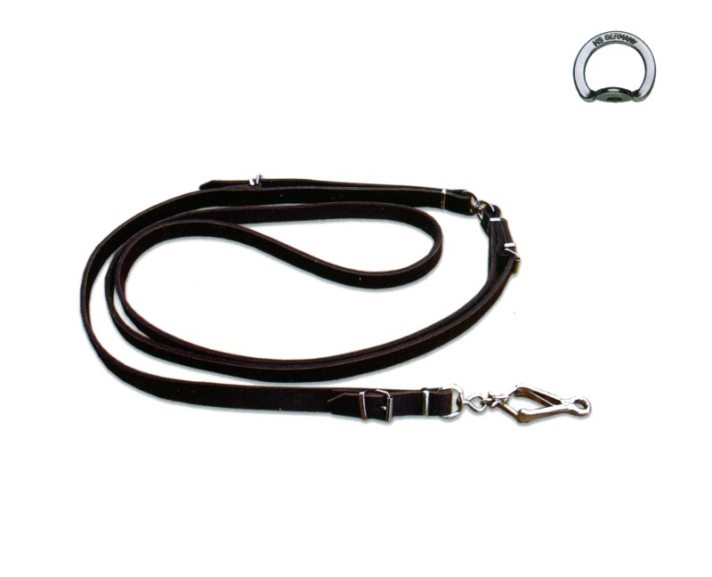 Lesa multifunctionala pentru caini din piele naturala